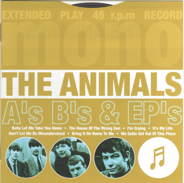 The Animals: A's. B's & EP's (1 CD)
