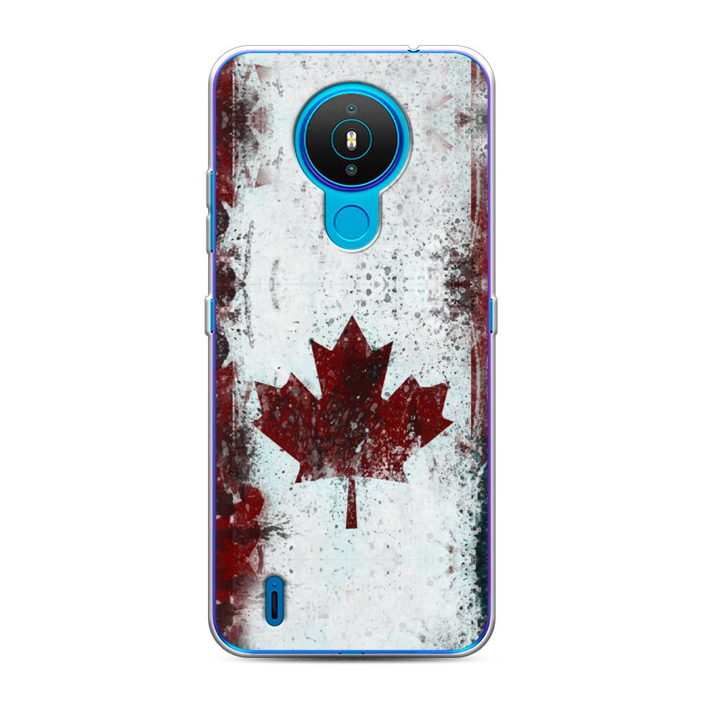 

Чехол Awog на Nokia 1.4 / Нокиа 1.4 "Канада", Белый;красный;черный, 124550-5