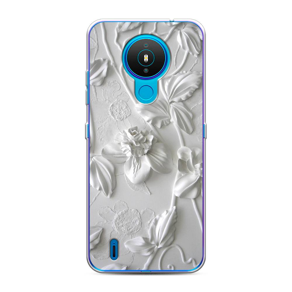 

Чехол Awog на Nokia 1.4 / Нокиа 1.4 "Гипсовые цветы", 124550-7