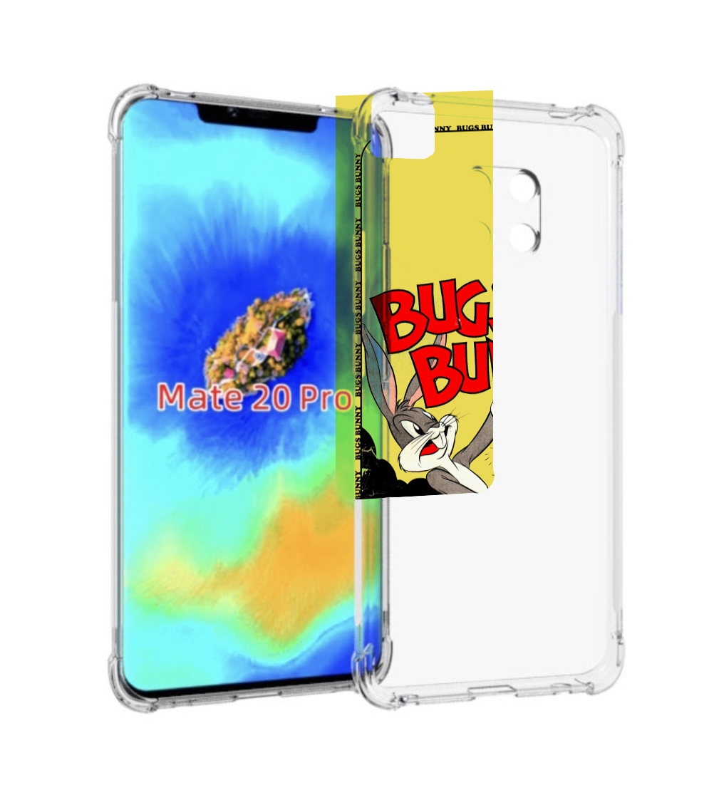 

Чехол MyPads бакс-банни-и-еда для Huawei Mate 20 Pro/Mate 20 RS 6.39, Прозрачный, Tocco