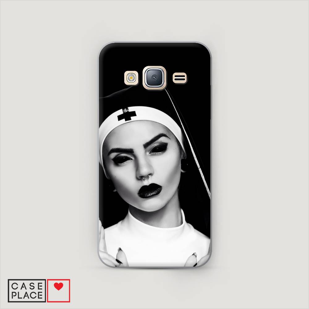 

Чехол Awog "Черная монашка" для Samsung Galaxy J5