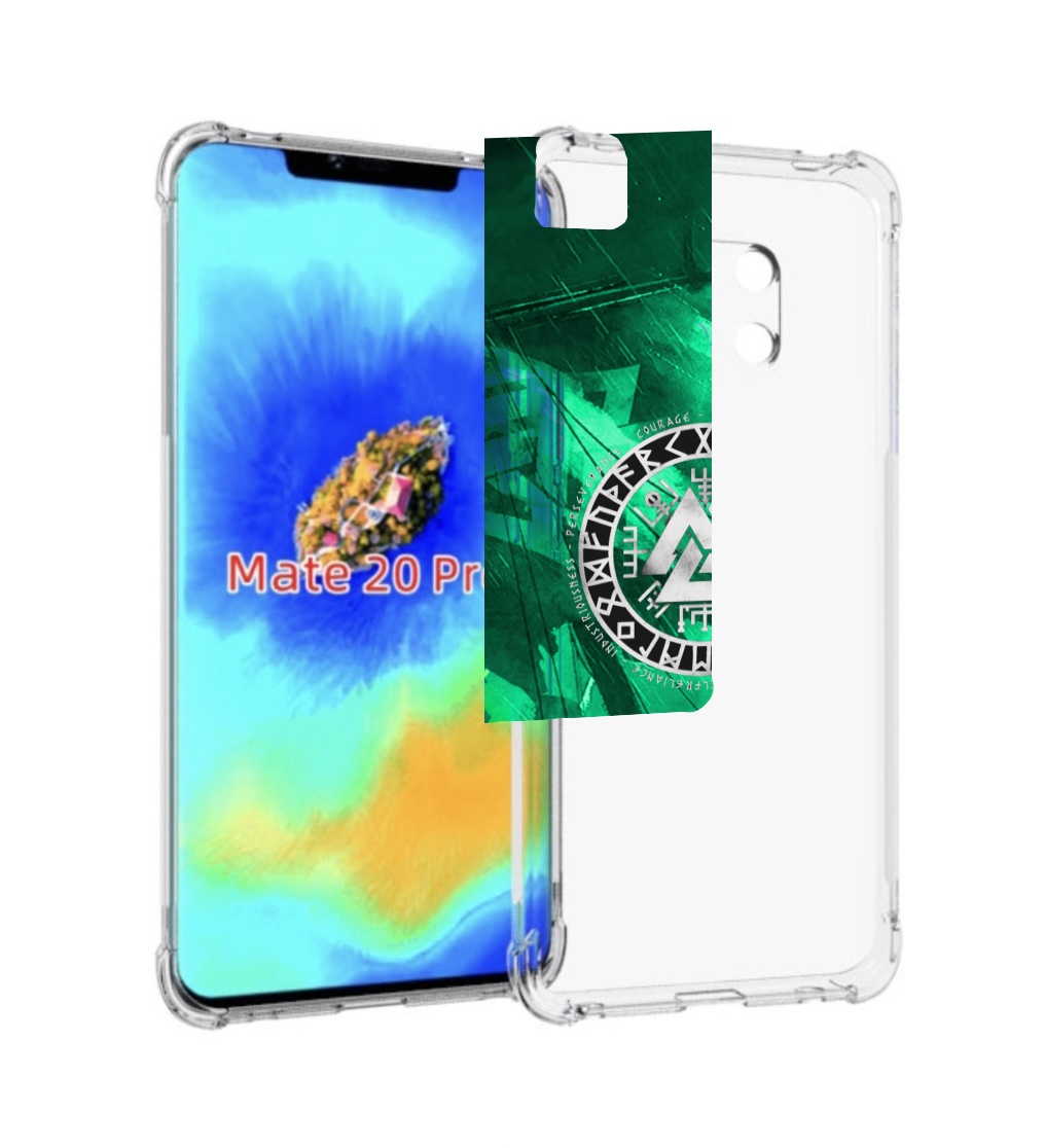 

Чехол MyPads ассасин-крид-2020-рагнарек мужской для Huawei Mate 20 Pro/Mate 20 RS 6.39, Прозрачный, Tocco