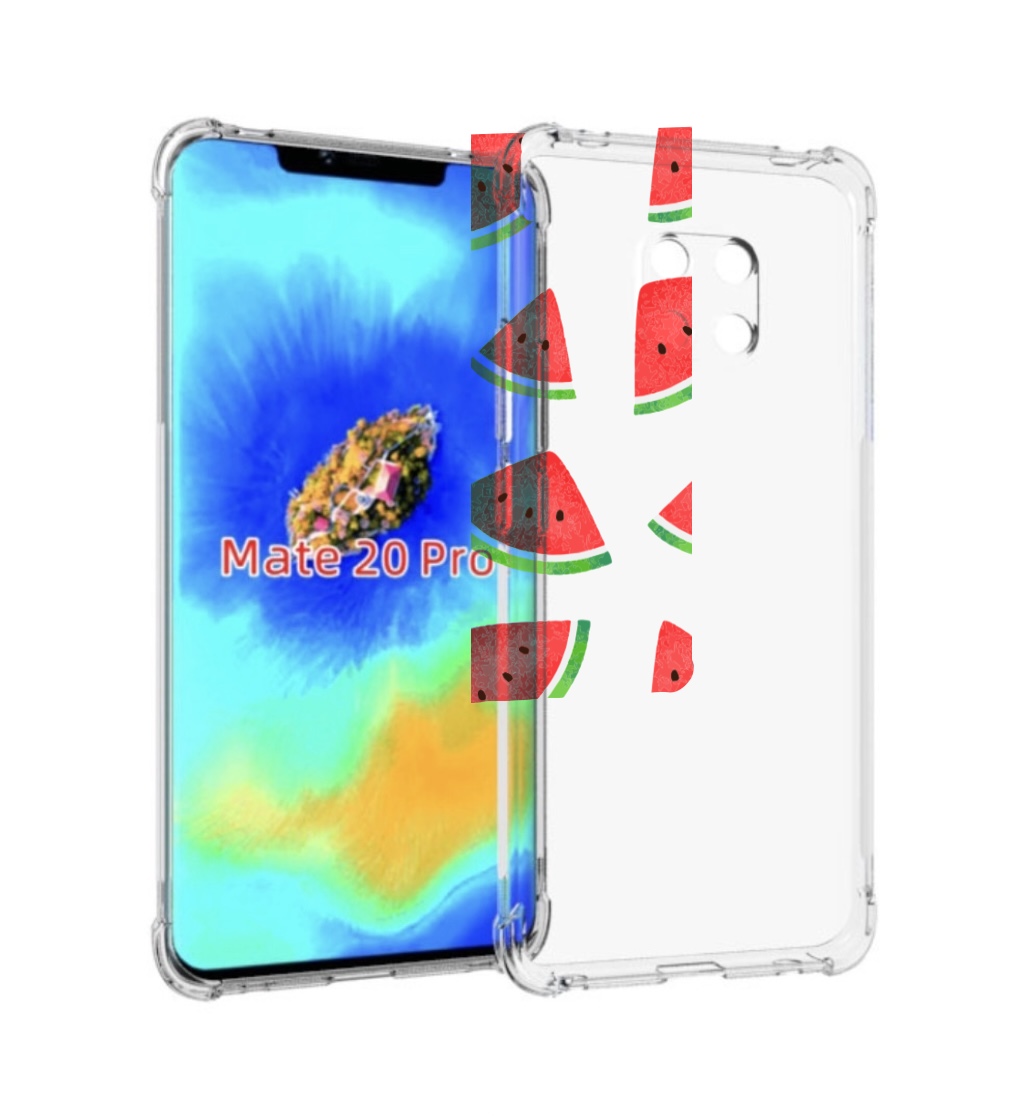 

Чехол MyPads арбузики для Huawei Mate 20 Pro/Mate 20 RS 6.39, Прозрачный, Tocco
