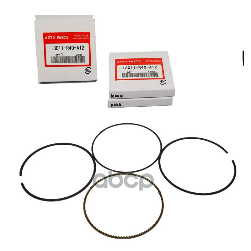 К-Т Поршневых Колец / Ring Set,Piston [Org] HONDA 13011R40A12