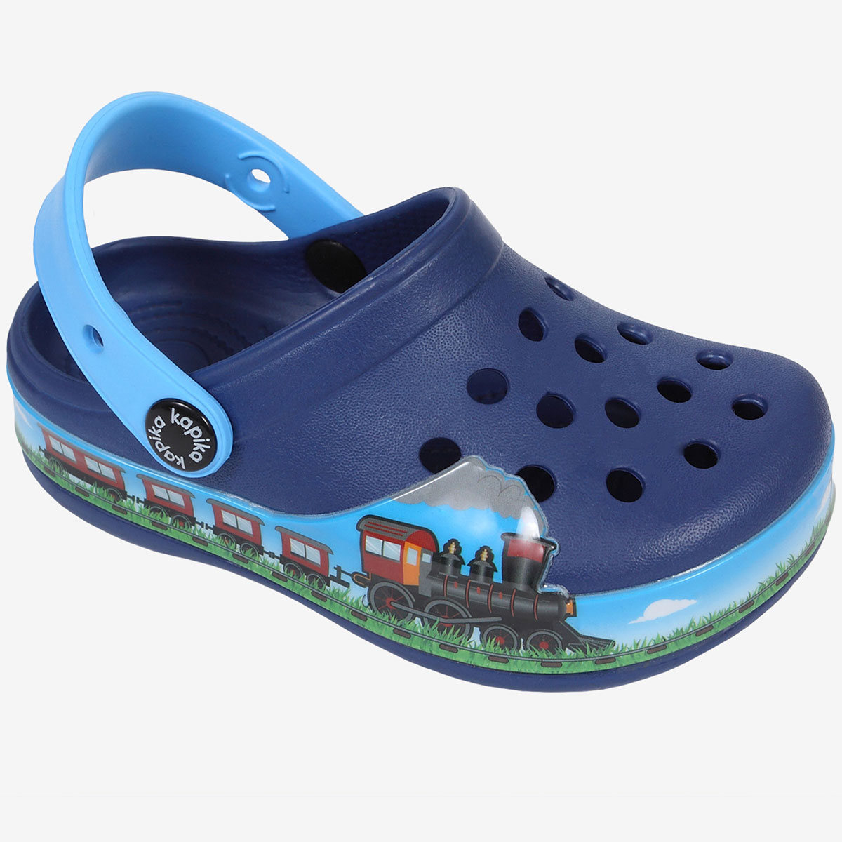 

Сабо детские Kapika 81124 цв.синий р.22 RU, 81124