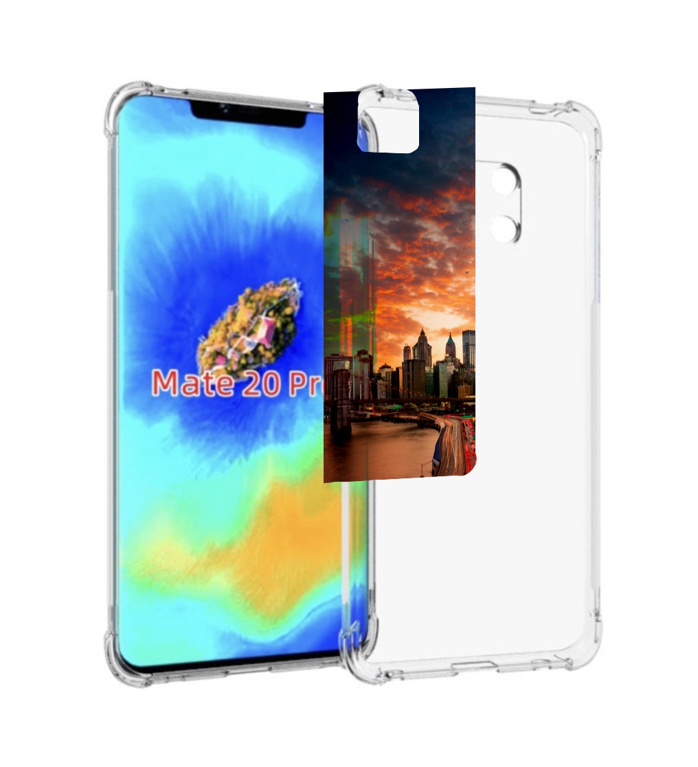 

Чехол MyPads американский город фото для Huawei Mate 20 Pro/Mate 20 RS 6.39, Прозрачный, Tocco