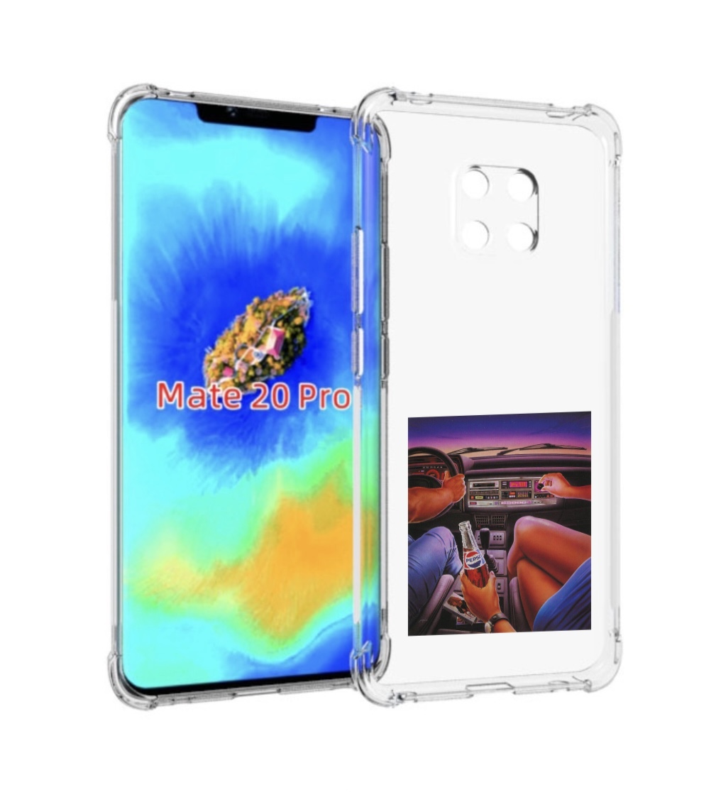 

Чехол MyPads американская машина салон для Huawei Mate 20 Pro/Mate 20 RS 6.39, Прозрачный, Tocco
