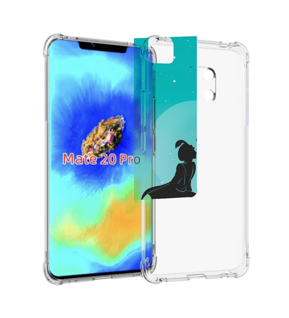 

Чехол MyPads алладин тень для Huawei Mate 20 Pro/Mate 20 RS 6.39, Прозрачный, Tocco