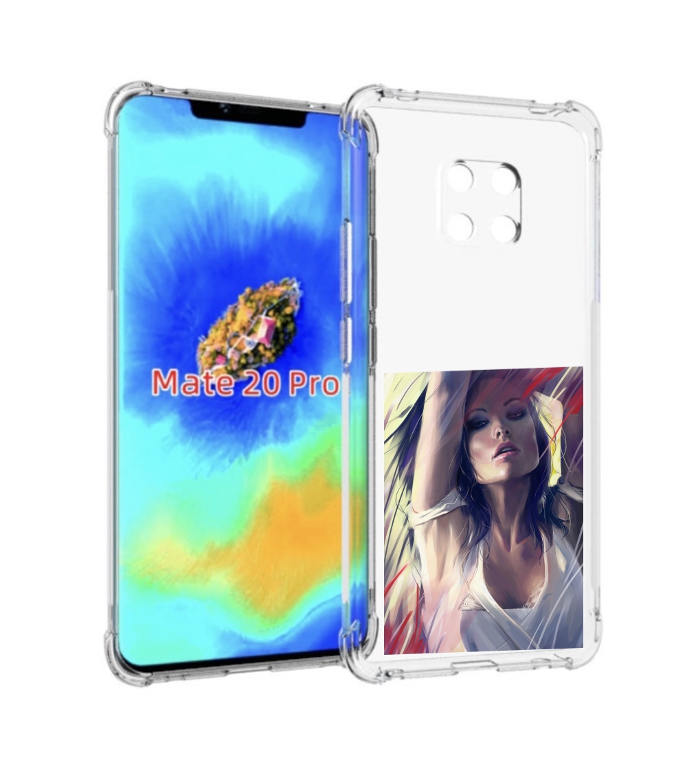 

Чехол MyPads акварельная-девушка женской для Huawei Mate 20 Pro/Mate 20 RS 6.39, Прозрачный, Tocco