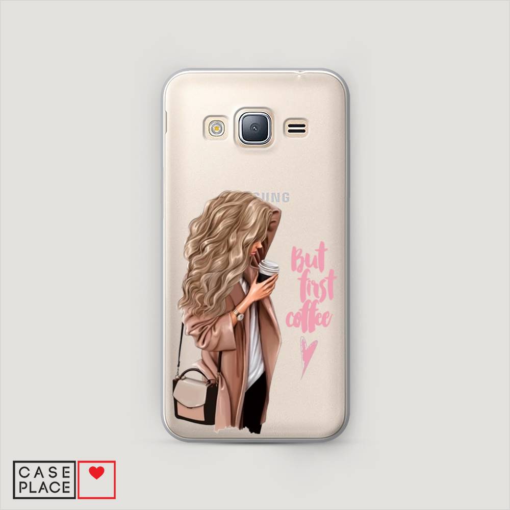 

Чехол Awog "Девушка с кофе" для Samsung Galaxy J5