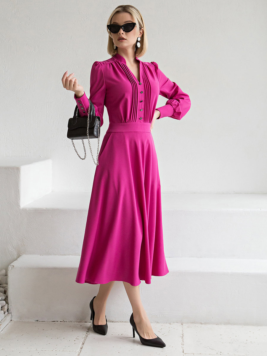 Платье женское MARICHUELL MPl00006Z(liann) розовое 48 RU