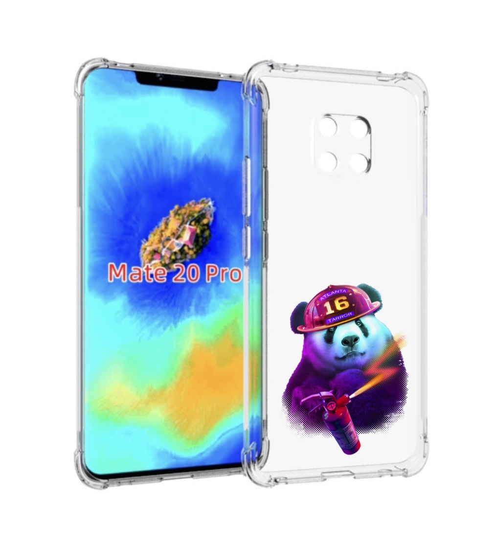 

Чехол MyPads Яркая панда детский для Huawei Mate 20 Pro/Mate 20 RS 6.39, Прозрачный, Tocco