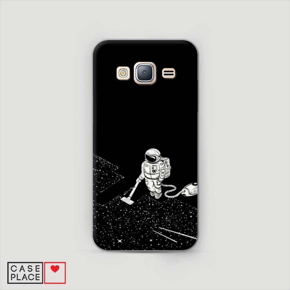 фото Чехол awog "космонавт с пылесосом" для samsung galaxy j5