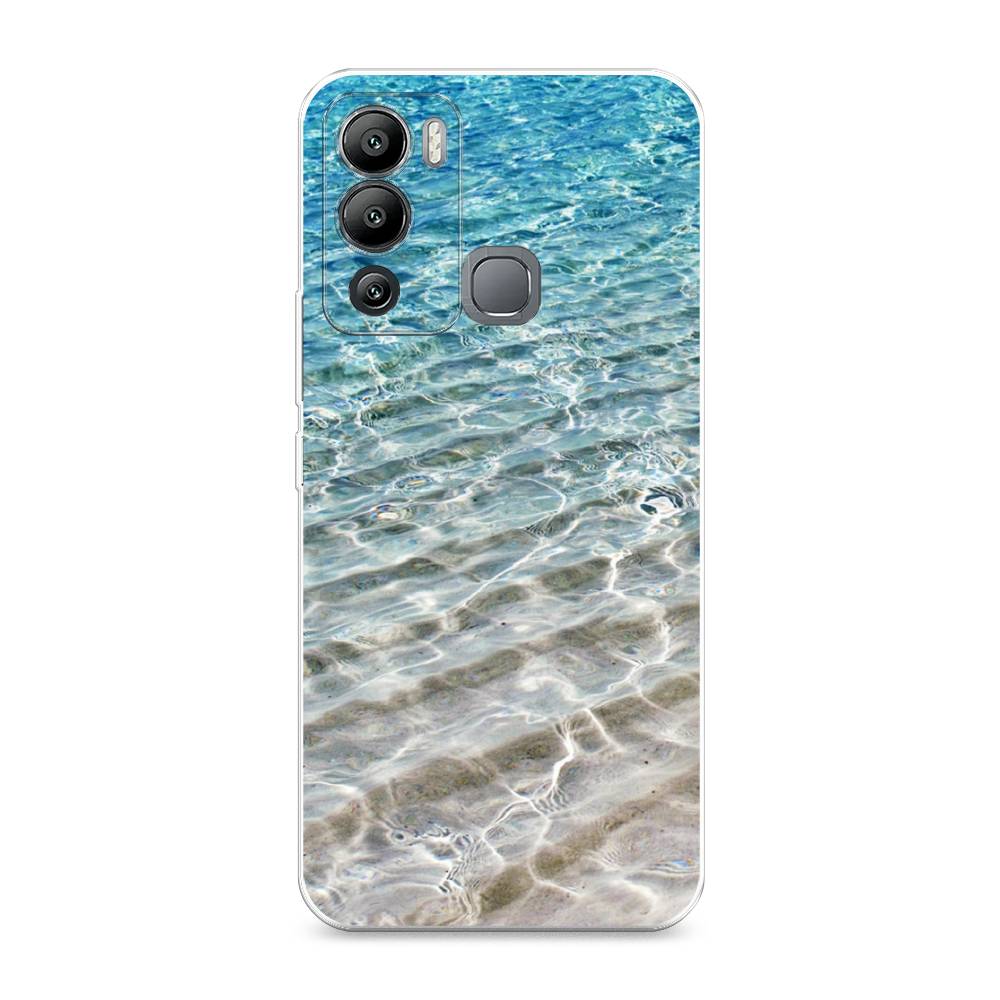 

Чехол Awog на Infinix Hot 12i "Волны 10", Разноцветный, 3101250-4