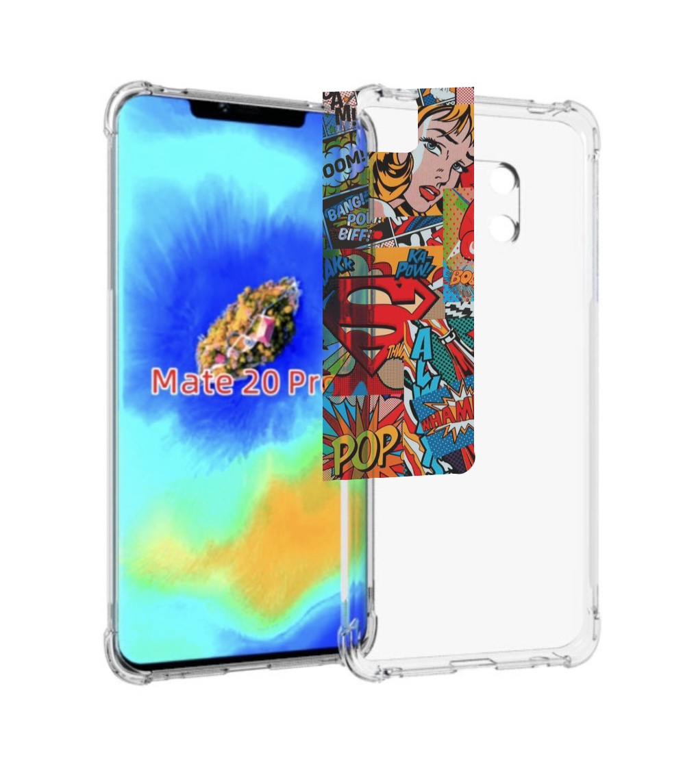 

Чехол MyPads Фон для Huawei Mate 20 Pro/Mate 20 RS 6.39, Прозрачный, Tocco