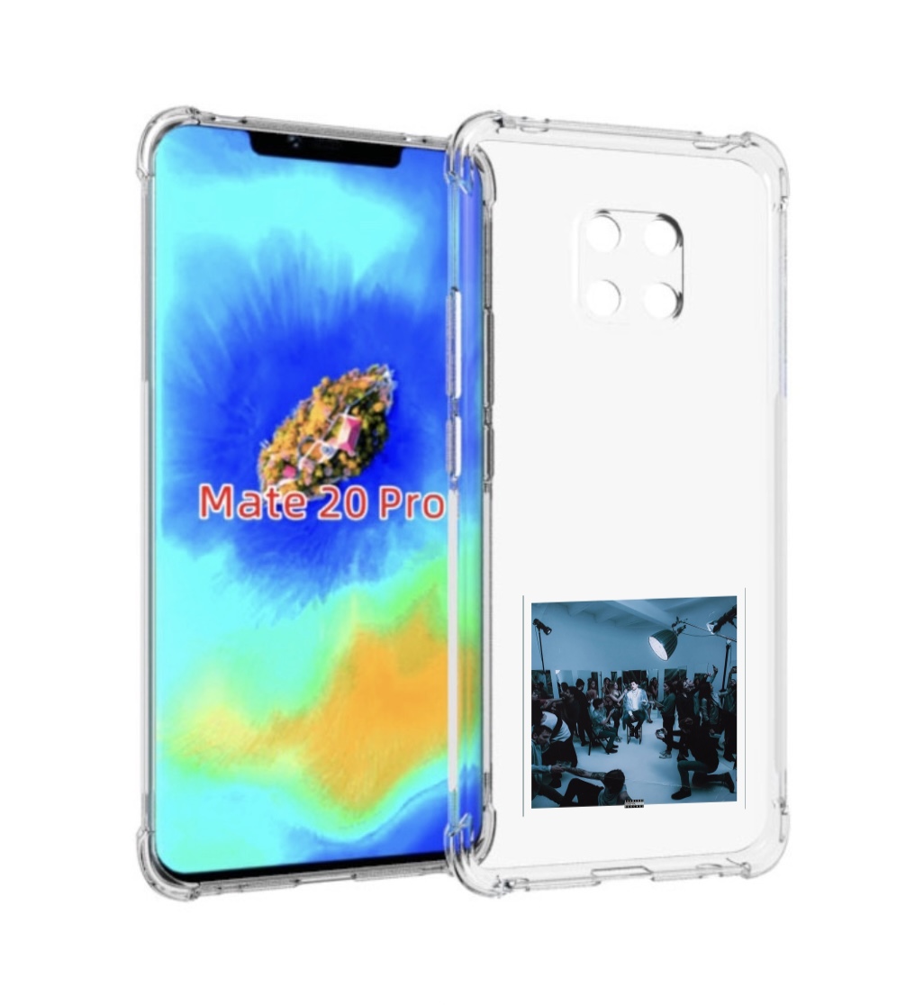 

Чехол MyPads Уроборос Скриптонит для Huawei Mate 20 Pro/Mate 20 RS 6.39, Прозрачный, Tocco