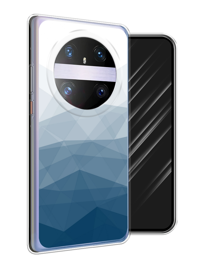 

Чехол Awog на Huawei Mate 60 Pro "Абстракция небо", Синий;голубой;белый, 6122250-1