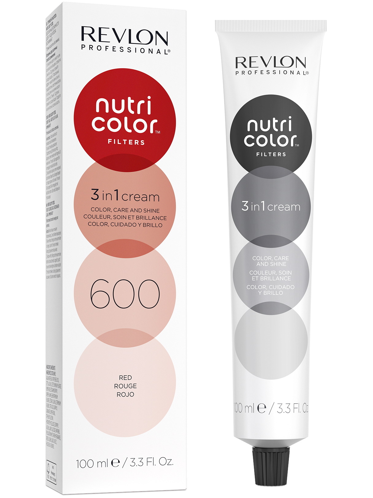 фото Прямой краситель nutri color filters revlon professional 600 красный 100 мл