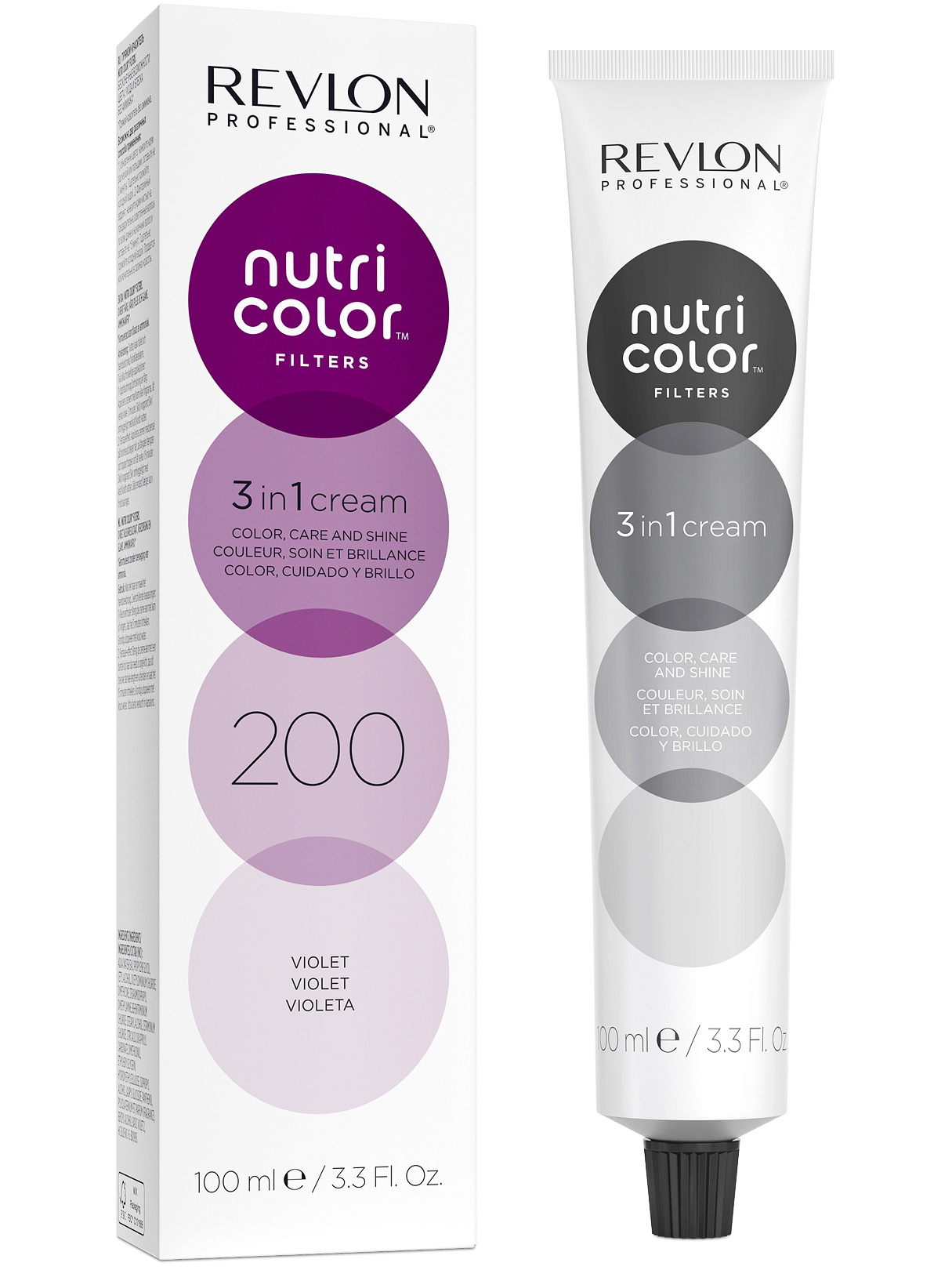 фото Прямой краситель nutri color filters revlon professional 200 фиолетовый 100 мл