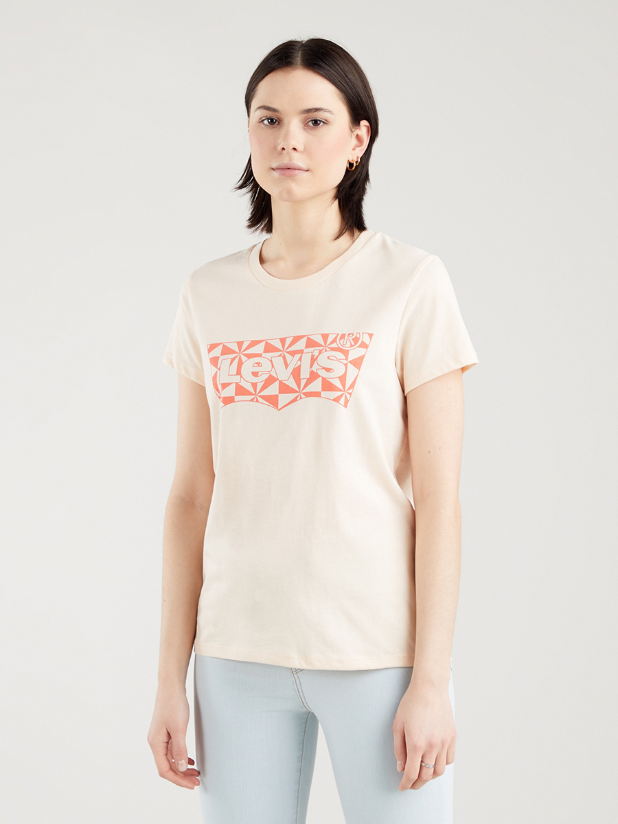 

Футболка женская Levis 17369-1836 розовая S, Розовый;оранжевый, 17369-1836