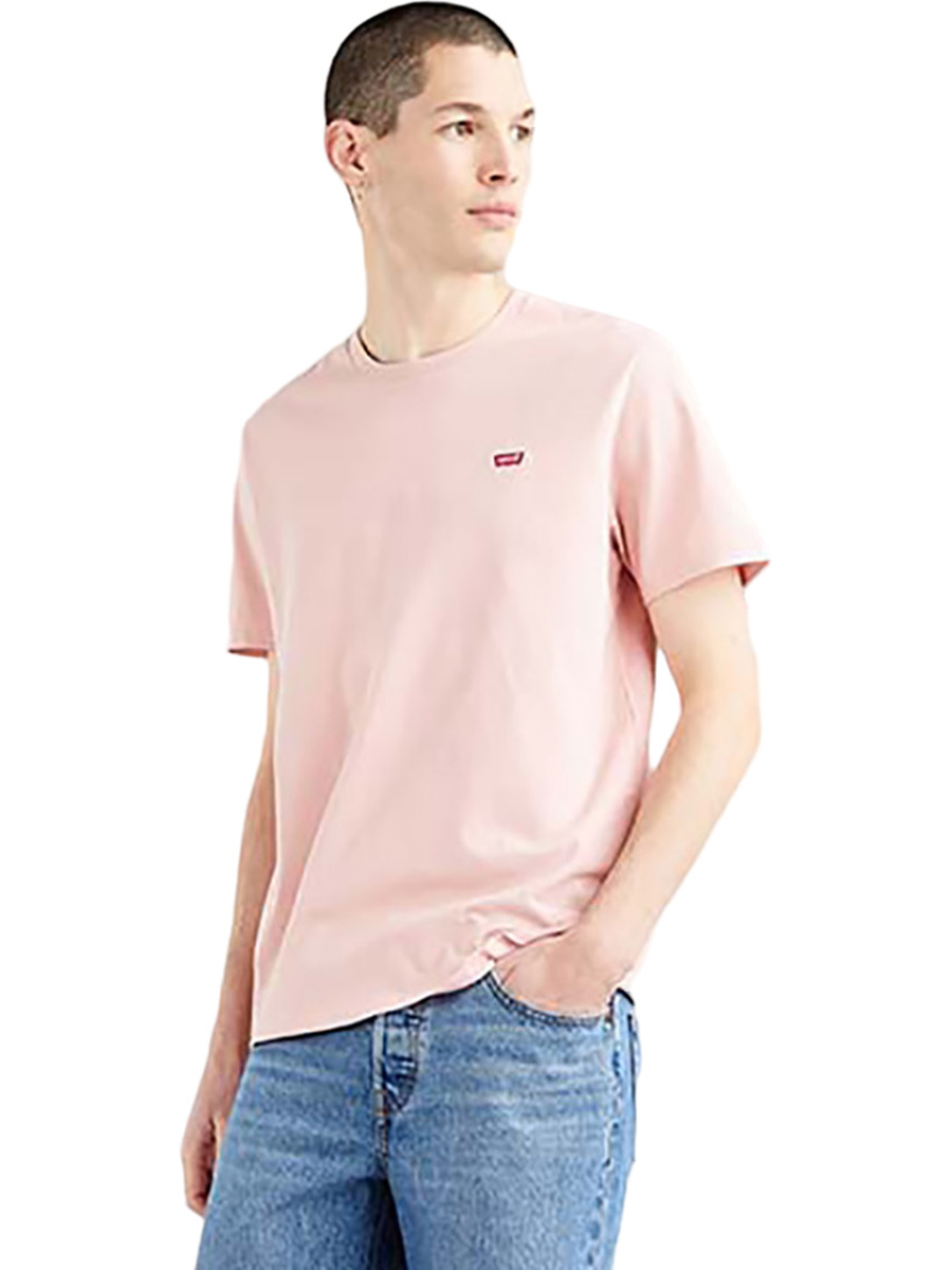 

Футболка мужская Levis 56605-0128 розовая S, 56605-0128