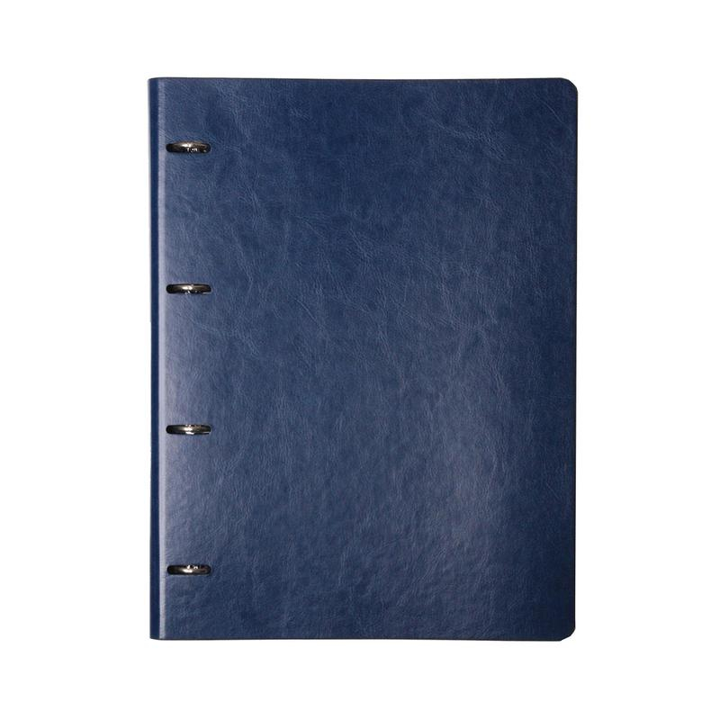 

Тетрадь INFOLIO Elegance, А4, 120 л., клетка, кольцевой механизм N1047/blue