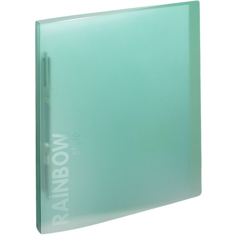 

Скоросшиватель Attache Rainbow Style пластиковый с пруж.мех. зеленый