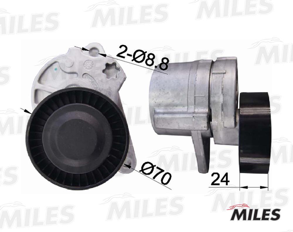 

Натяжитель ремня приводного ПОДХОДИТ ДЛЯ VOLVO S40/60/70/80 AG00036 Miles ag00036