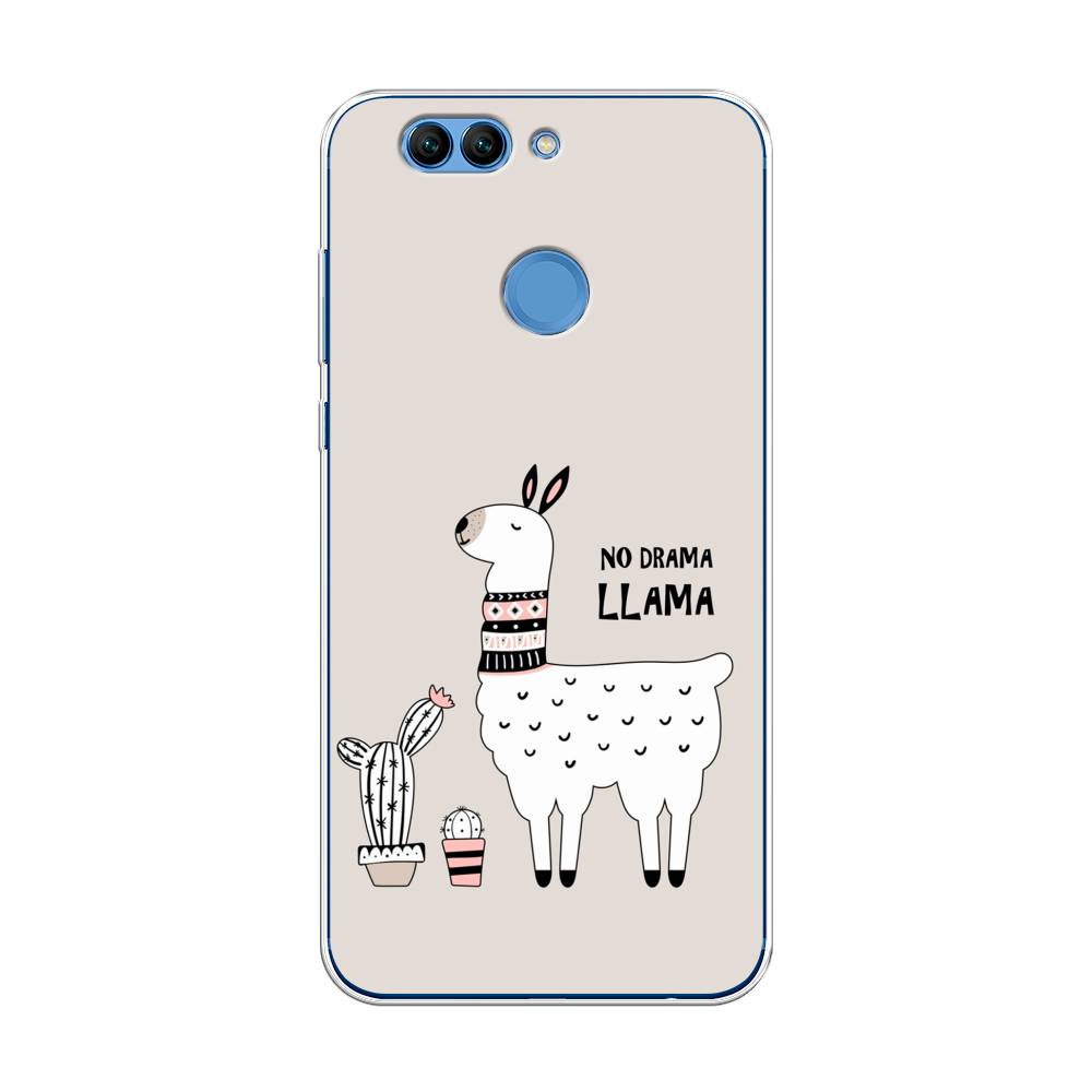 

Чехол Awog на Huawei Nova 2 Plus "No drama LLama", Разноцветный, 63050-2