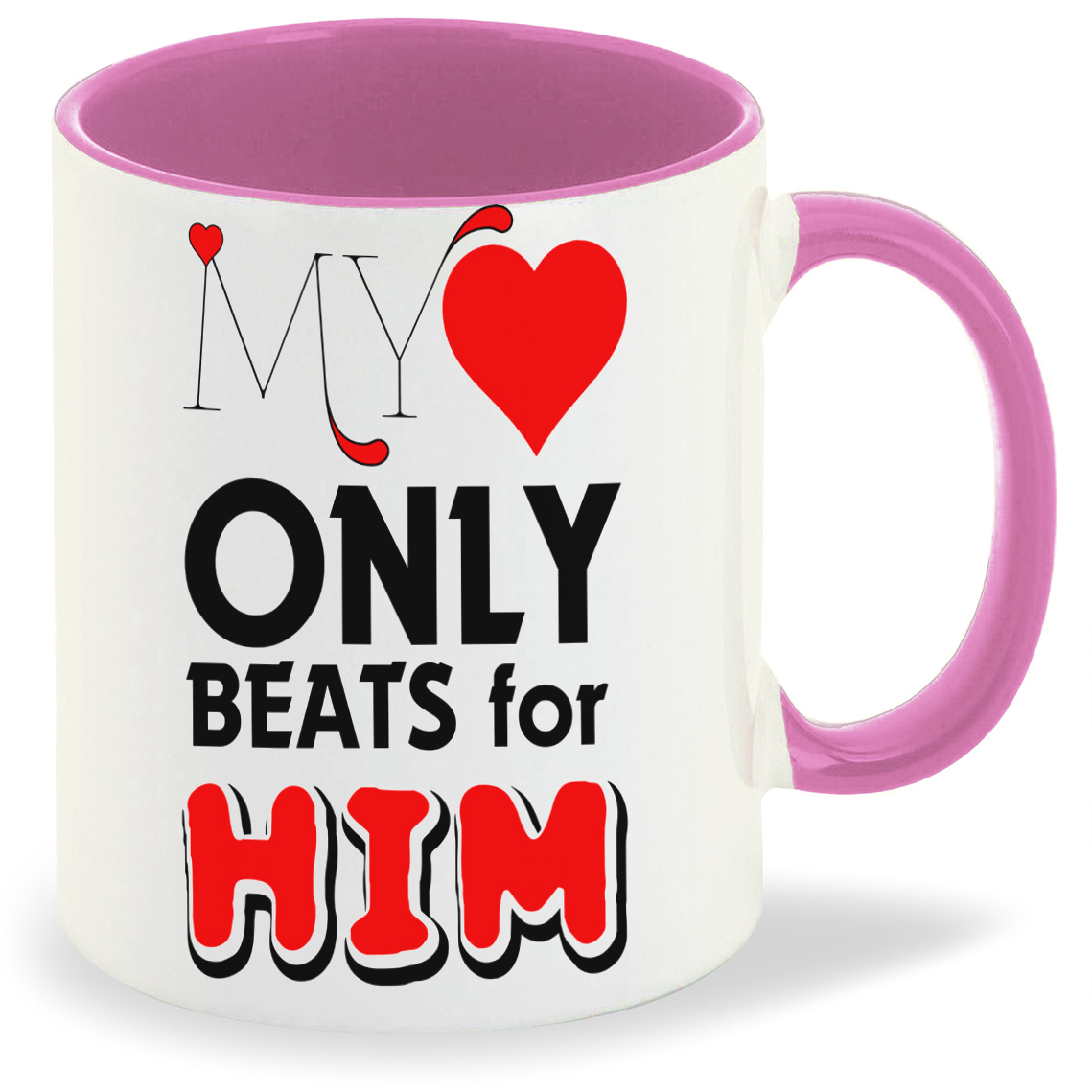 

Кружка CoolPodarok MY ONLY HIM, MY ONLY HIM