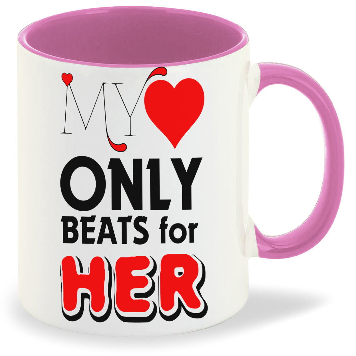 

Кружка CoolPodarok MY ONLY HER, MY ONLY HER