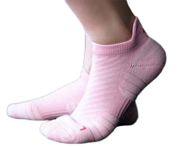 Спортивные компрессионные носки MUSCLE SWING MSW801, р. 35-39, цвет розовый