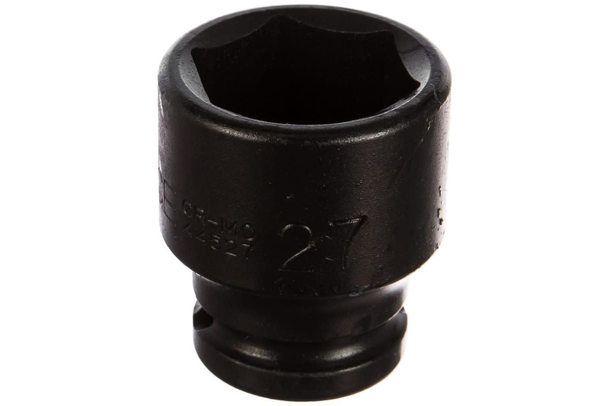 

Головка ударная 27мм 6-гранная 1/2DR короткая FORCE 44527