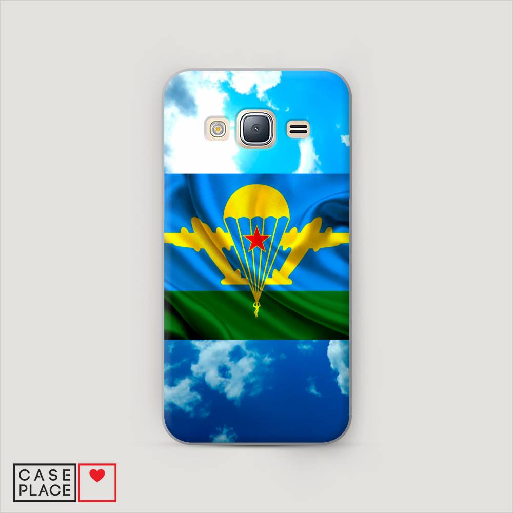 

Чехол Awog "ВДВ флаг в небесах" для Samsung Galaxy J5