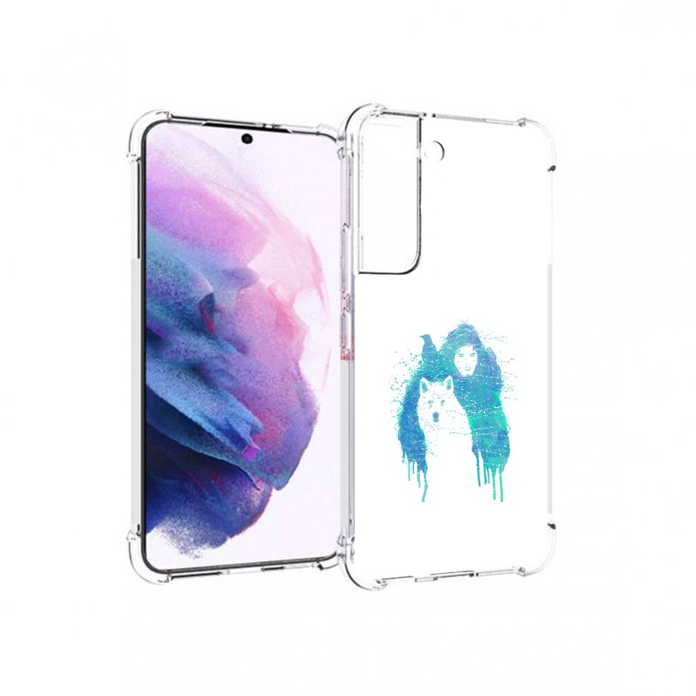 

Чехол MyPads Tocco для Samsung Galaxy S22 джон сноу (PT194926.508.323), Прозрачный, Tocco