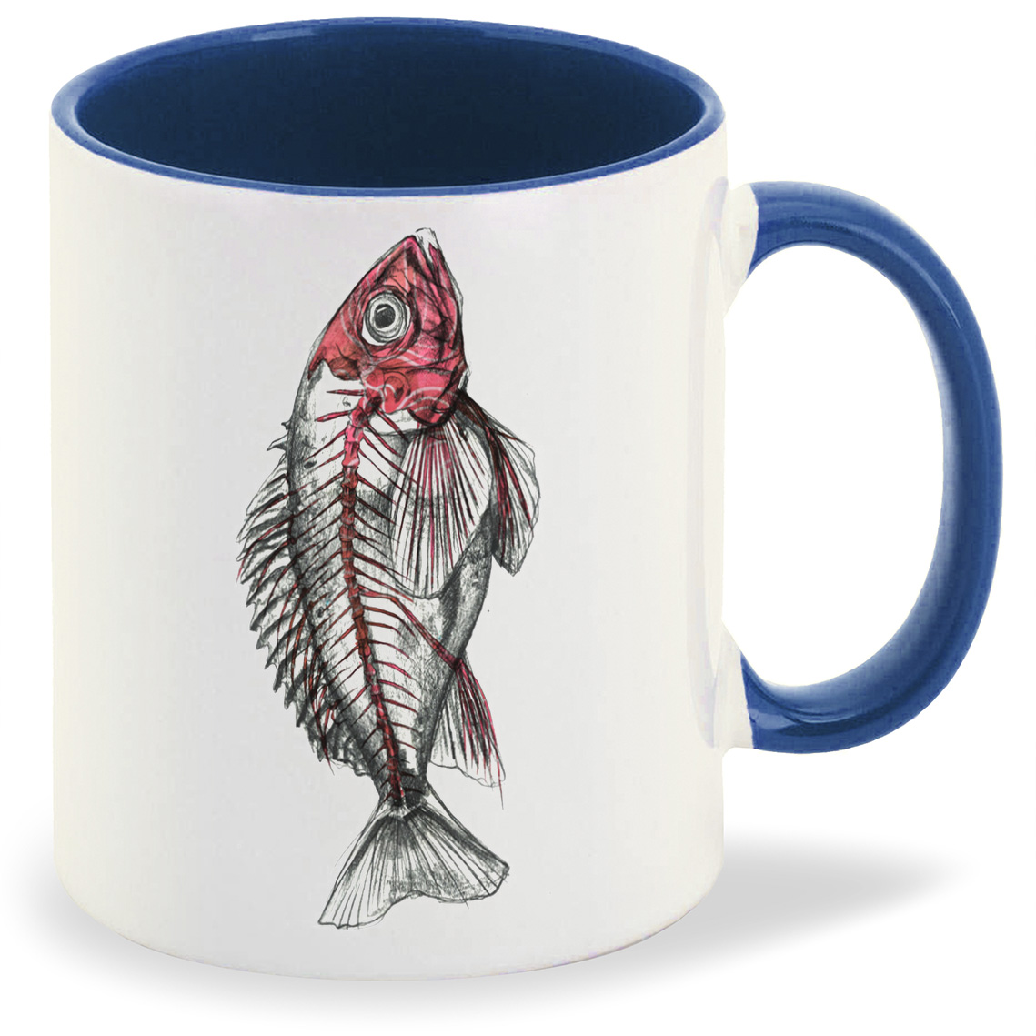 

Кружка CoolPodarok Рыбка смотрит наверх, Рыбка смотрит наверх