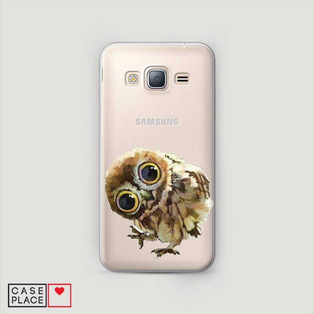 

Чехол Awog "Любопытный совенок" для Samsung Galaxy J5