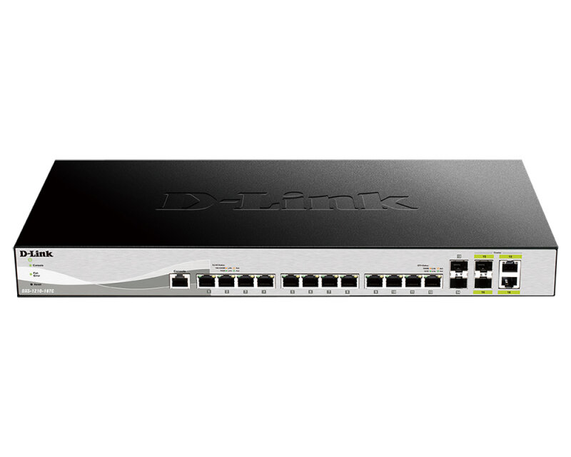 

Коммутатор D-Link DXS-1210-16TC черный