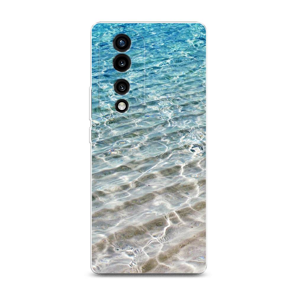 

Силиконовый чехол "Волны 10" на Honor 70 Pro, 6108350-4