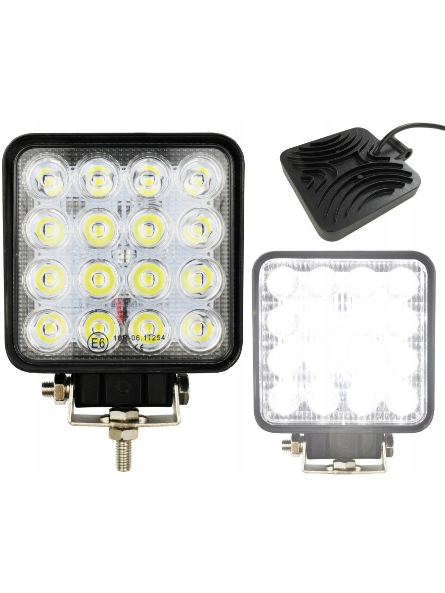 

GRANDE LIGHT GL-8017 Фара дневного света 12/24 В 48 Вт 16 LED рассеиваемый свет 106 х 28 х