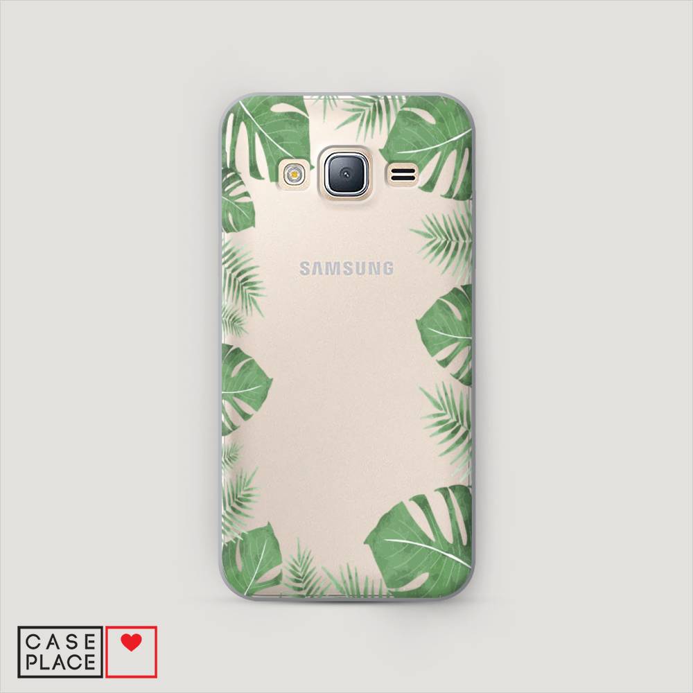 

Чехол Awog "Листья папоротника рамка" для Samsung Galaxy J5