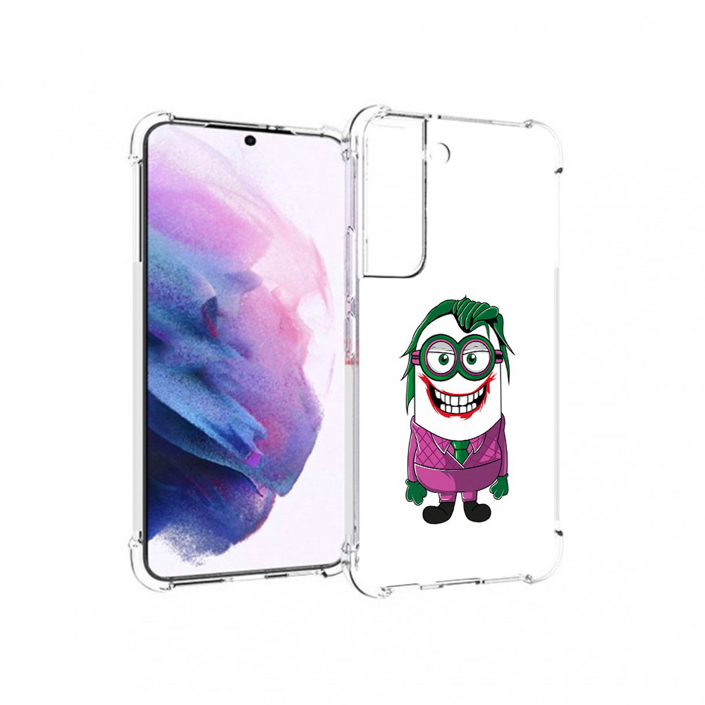 

Чехол MyPads Tocco для Samsung Galaxy S22 джокер миньон (PT194926.508.322), Прозрачный, Tocco