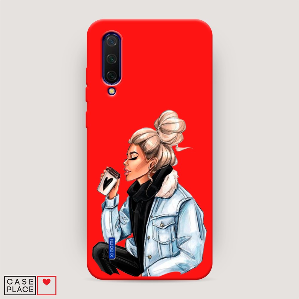 

Чехол Awog на Xiaomi Mi 9 Lite/Mi A3 Lite/Mi CC9 "Cute girl", Разноцветный, 36753-1