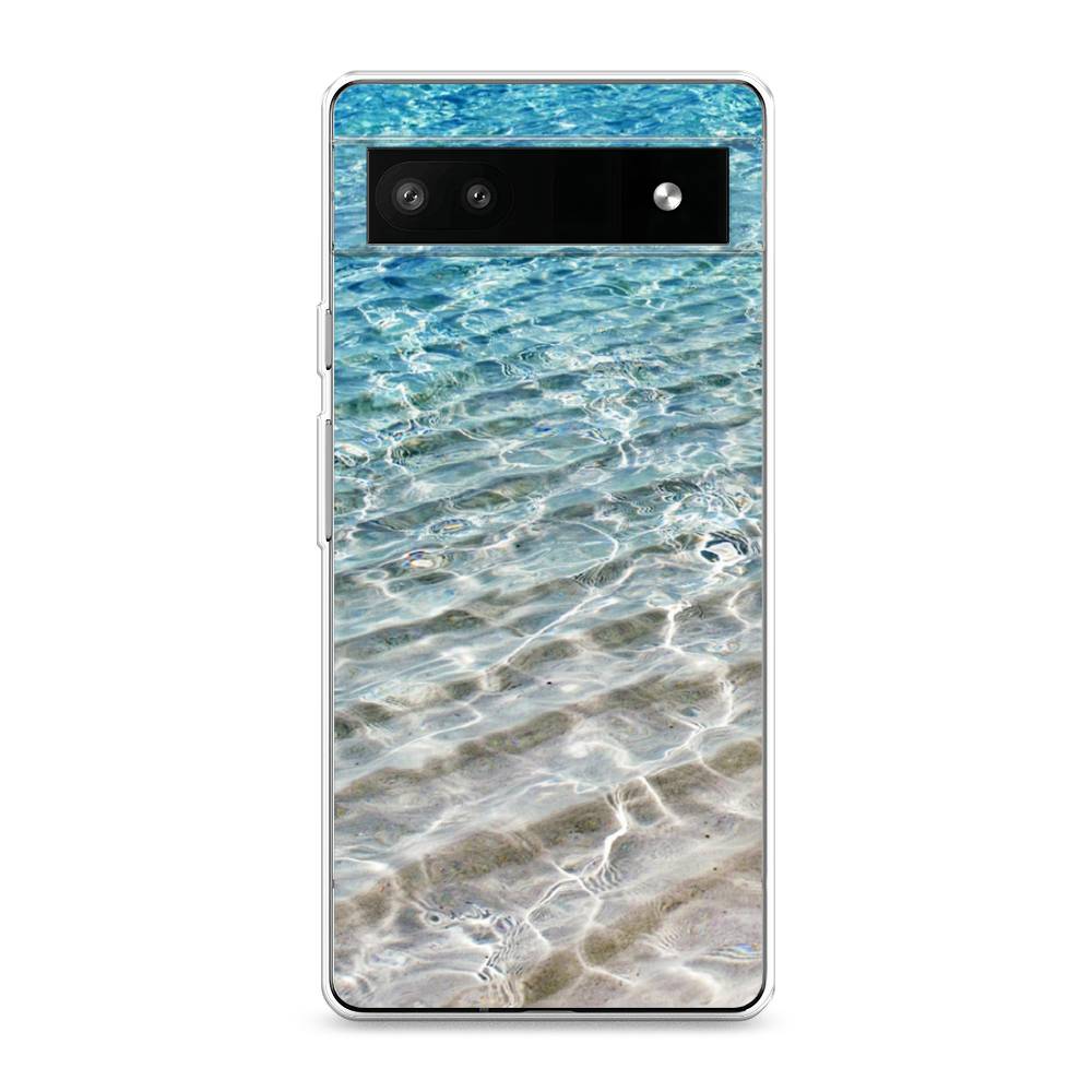 

Чехол Awog на Google Pixel 6A "Волны 10", Разноцветный, 271150-4