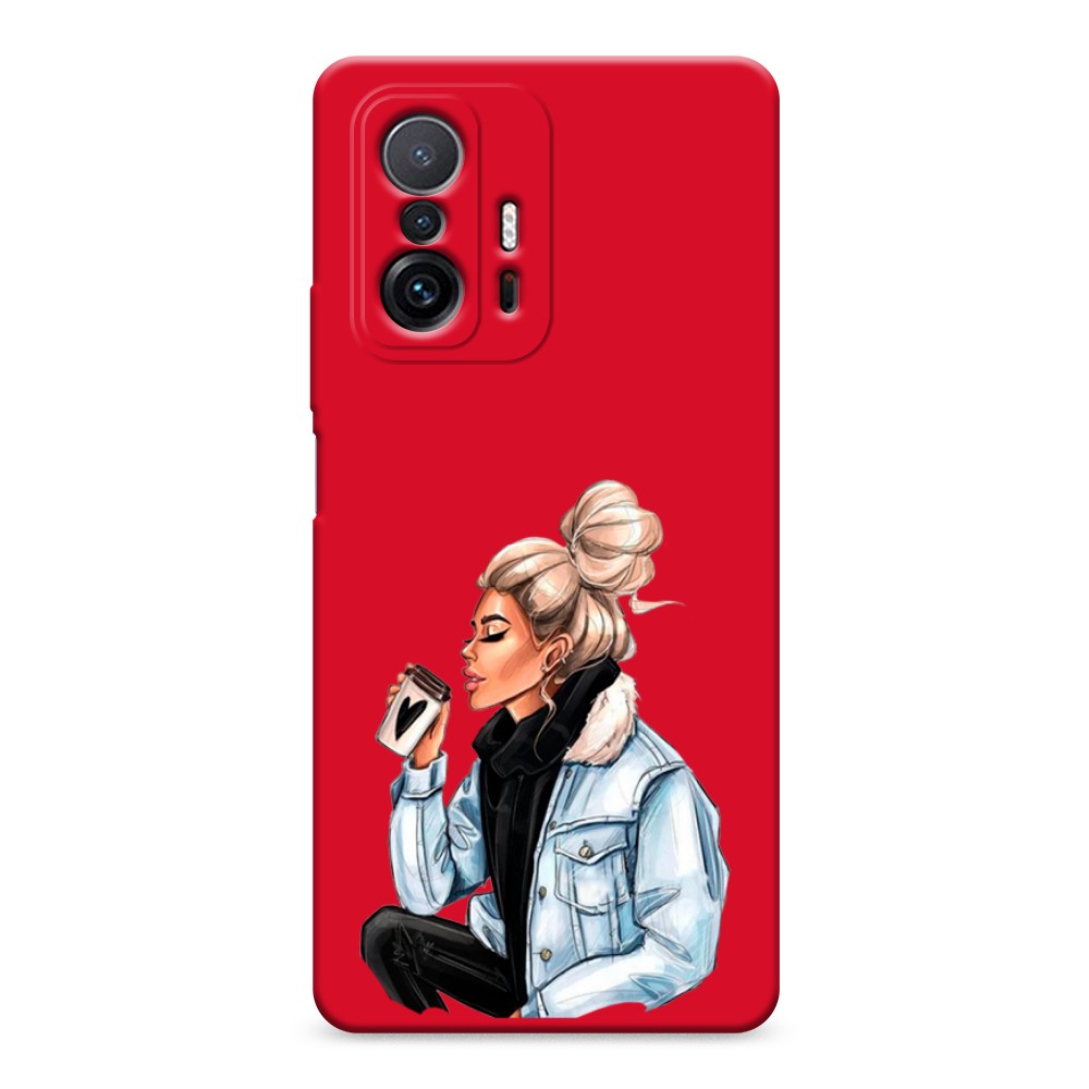 

Чехол Awog на Xiaomi Mi 11T/11T Pro "Cute girl", Разноцветный, 311253-1