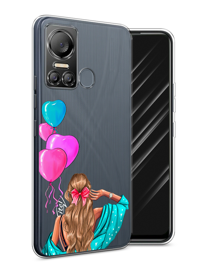 

Чехол Awog на Itel Vision 5 "День Рождения", Голубой;розовый;бежевый, 3201050-7