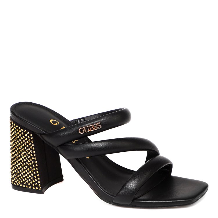 

Мюли женские Guess FLJGNELEA03 черные 36 EU, Черный, FLJGNELEA03