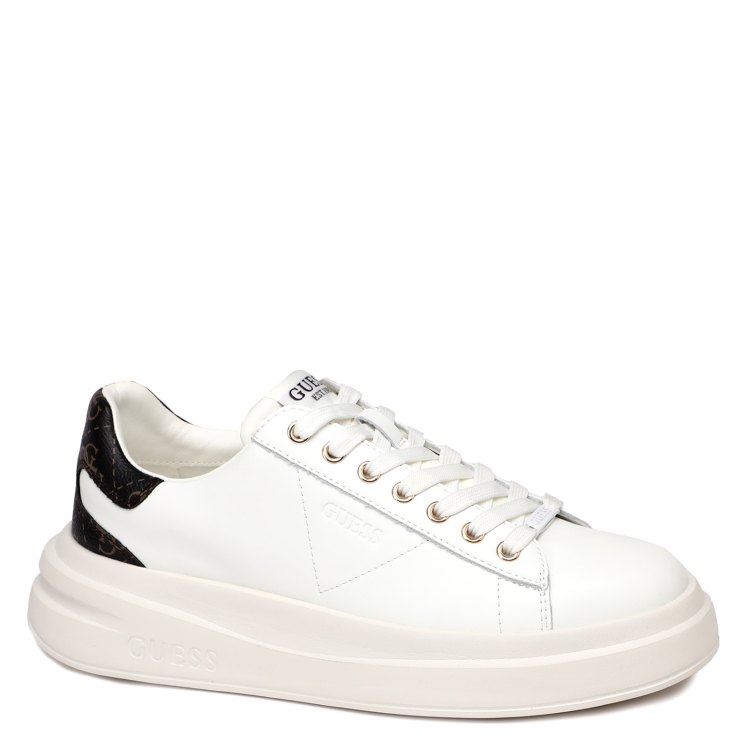 

Кеды женские Guess FLJELBFAL12 белые 37 EU, Белый, FLJELBFAL12