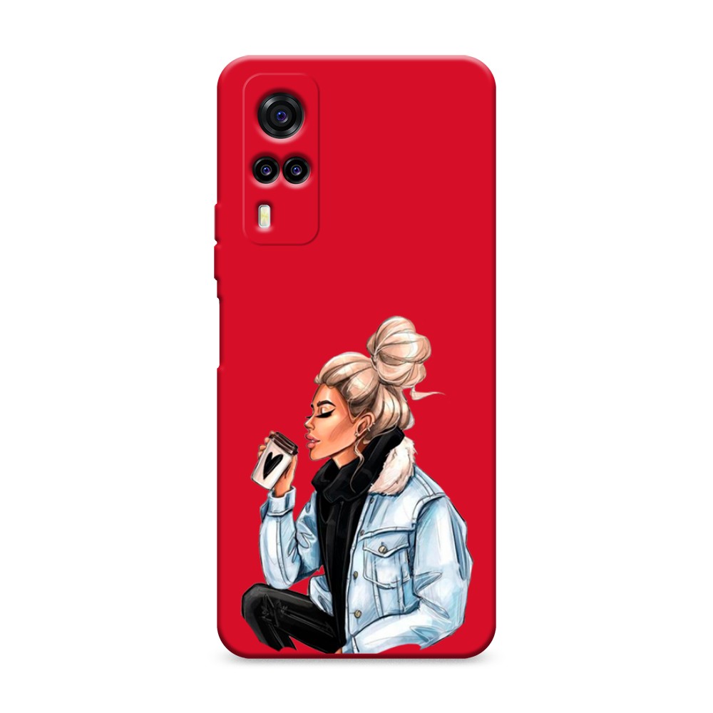 

Чехол Awog на Vivo Y31/Y53s 4G "Cute girl", Разноцветный, 263753-1