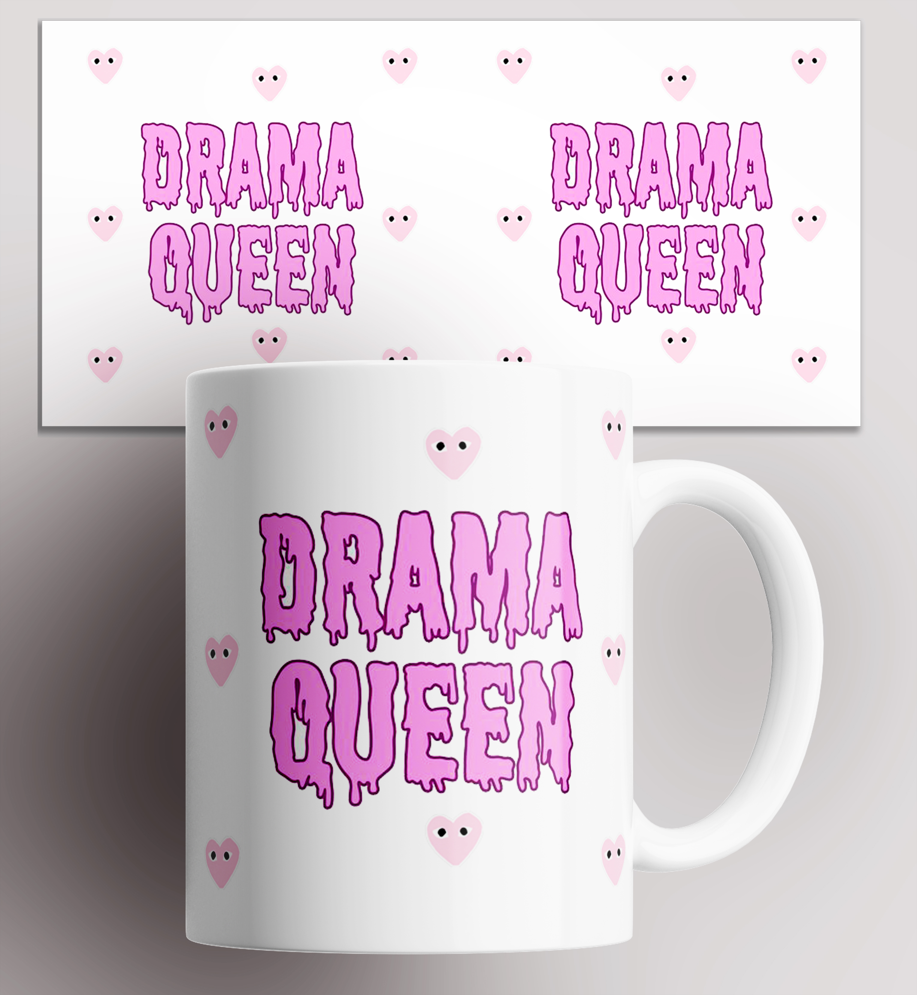 

Кружка с приколом Drama Queen 330 мл, Кружка с прикольной надписью Drama Queen. 330 мл